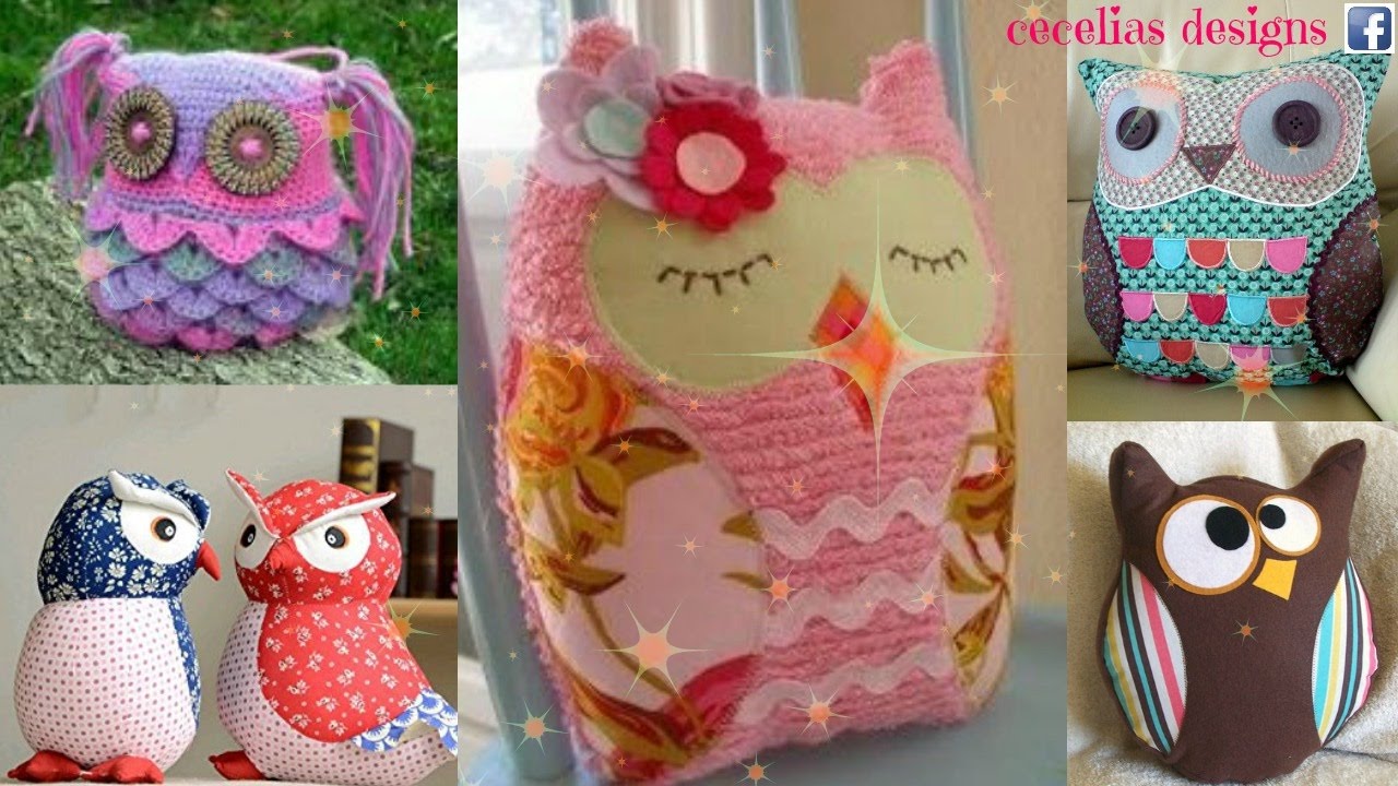 Owl pillows