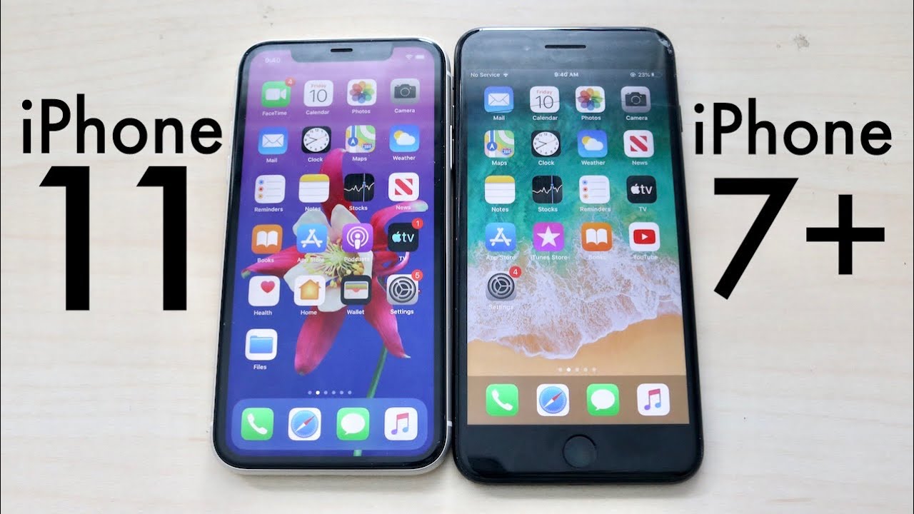 iPhone 11 Vs iPhone 7 Plus SPEED TEST! (2020)