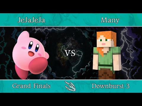 Downburst 3 - Grand Finals: JeJaJeJa (Kirby) (L) vs Many (Alex)
