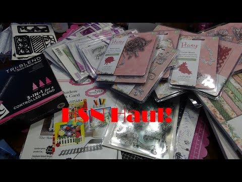Huge HSN Craft Day Haul! Anna Griffin, Crafter's Companion, We R Memory Keepers!