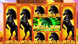 BIG WIN SLOT Mustang & Stallions Slot 🐎 HUGE BIG WIN | Mega Bonus Free Spins