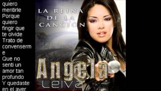 preview picture of video 'Angela Leiva - Aquien quiero mentirle - Track 2 •Con Letra.'