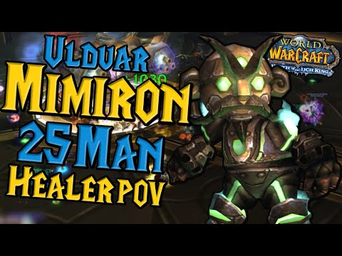 Ulduar 25 Man Normal Mimiron Healer POV - WOTLK Classic