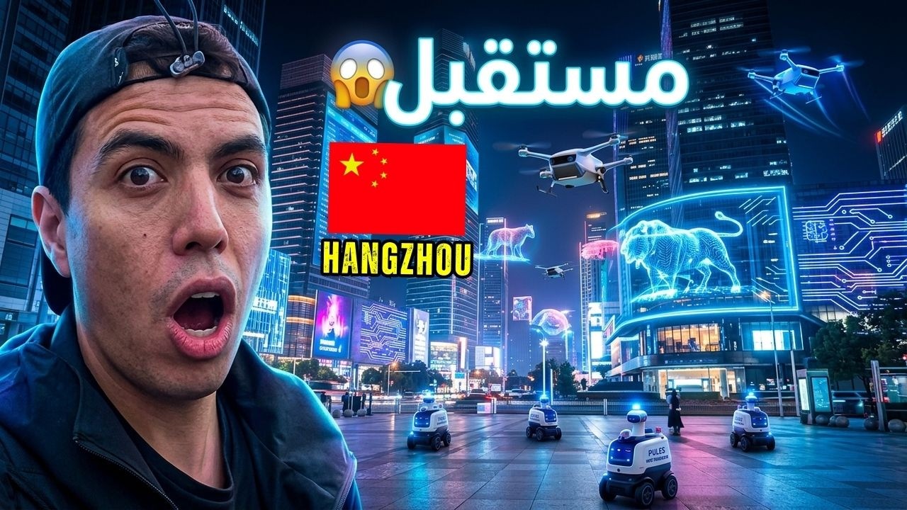 أول مرة في Hangzhou 🇨🇳 مدينة المستقبل في الصين! 🤯
