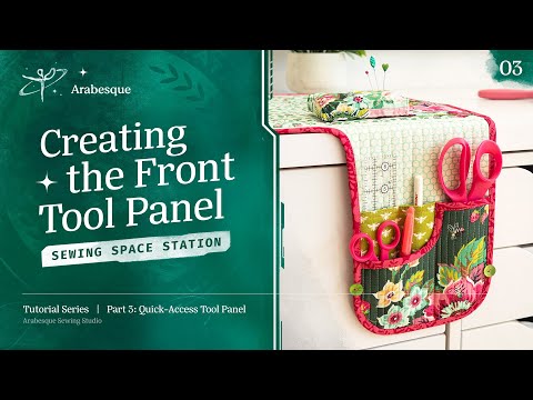 Pt 3 Sewing Space Station - Constructing the Tool Panel