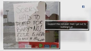 Woman's post goes viral after mom closes Mansfield store to breast pump
