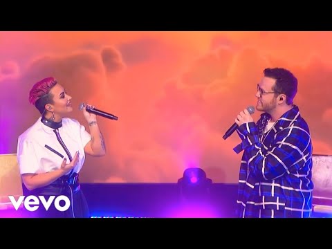Sam Fischer, Demi Lovato - What Other People Say (Live From The Ellen DeGeneres Show)