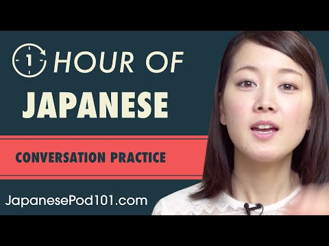 1 Hour of Japanese Conversation Practice - Improve Speaking Skills