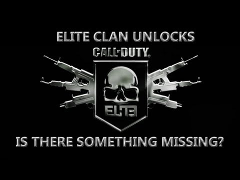 @DavidVonderhaar @ATVIAssist CoD Elite Clan Unlocks - Something Missing?