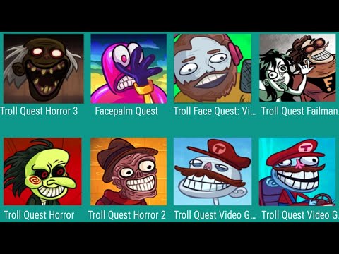Troll Quest Horror 3,Facepalm Quest,Troll Face Quest Video,Troll Quest Failman,Troll Quest Horror,