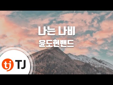 [TJ노래방] 나는나비 - 윤도현밴드 (Flying Butterfly - YB) / TJ Karaoke