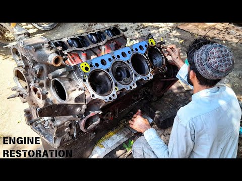 Thumbnail for Hino V8 engine Rebuild | Old Truck engine Restoration with modern techniques by Car