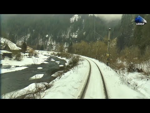 Train RearView Siculeni-Izvorul Oltului-Gheorgheni-Toplița-Deda - 11 February 2022