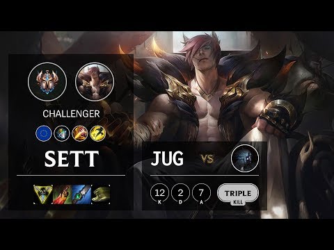 Sett Jungle vs Kindred - EUW Challenger Patch 10.10