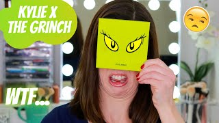 Kylie X Grinch Eyeshadow Palette | First Impression and 2 Looks