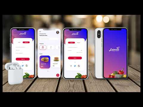 EatMore Food Deliver App UI Design | Adobe XD | UI Design
