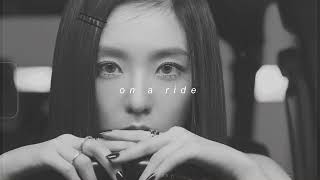 Cover art for on a ride (sped up / nightcore)
