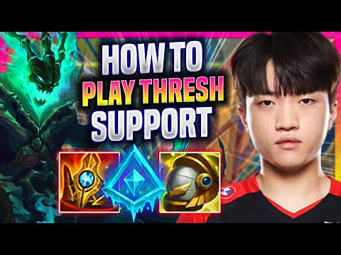 LEARN HOW TO PLAY THRESH SUPPORT LIKE A PRO! - T1 Keria Plays Thresh Support vs Nautilus! |