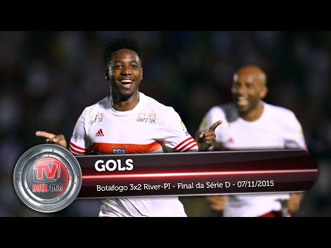 GOLS: Botafogo 3x2 River-PI - Final da Série D - 07/11/2015