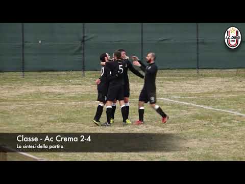 CLASSE vs AC CREMA 2-4 (27/01/2019) - La sintesi della partita