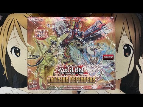 Opening My Yugioh Amazing Defenders Booster Box TCG