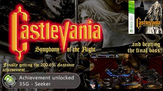 Castlevania: Symphony of The Night - **FINAL BOSS** Dracula plus 200.6% Seeker Achievement
