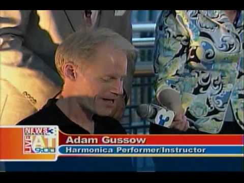 Adam Gussow and Brandon Bailey:  rhythm & bluesharp on Memphis TV