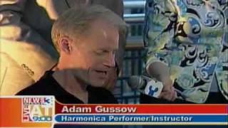 Adam Gussow and Brandon Bailey:  rhythm & bluesharp on Memphis TV