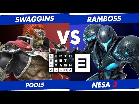 NESA 3 | Pools | Swaggins (Ganondorf) vs DAT RIZE Ramboss (Dark Samus)