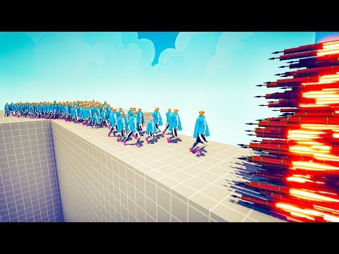 100x SANS vs EVERY RANGED GOD - Totally Accurate Battle Simulator TABS