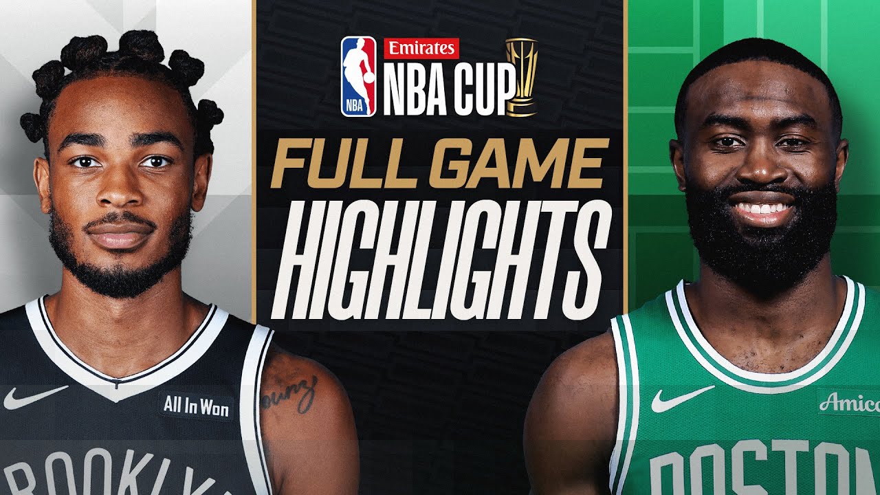 NETS at CELTICS | EMIRATES NBA CUP 🏆 | FULL GAME HIGHLIGHTS | November 21, 2025