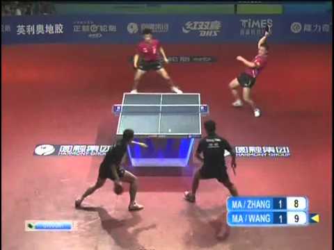 Harmony Сhina Open 2011. Final's Double Man. MA Lin / ZHANG Jike vs Wang Hao / MA Long