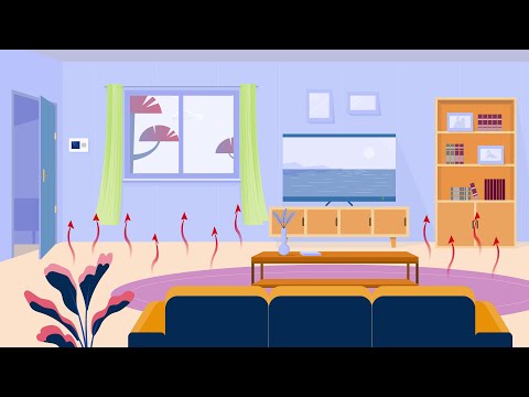 Wie funktioniert eine Fußbodenheizung?