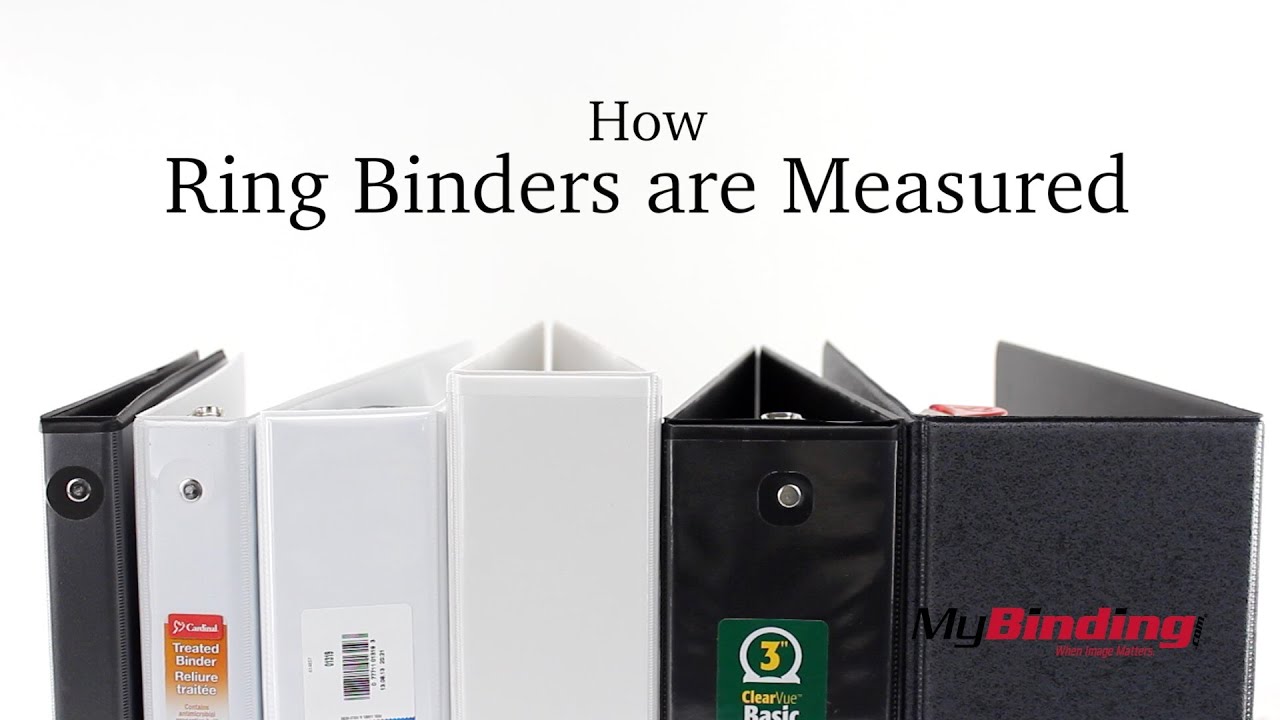 How are Ring Binders Measured?
