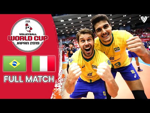 Brazil 🆚 Italy - Full Match | Men’s Volleyball World Cup 2019