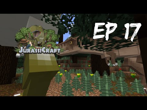 Unleashing Prehistoric Creatures in Minecraft JurassiCraft Ep 17: NEW DINOSAUR CAGES!!