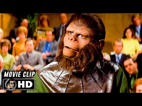 Meet The Apes Scene | ESCAPE FROM THE PLANET OF THE APES (1971) Movie CLIP HD