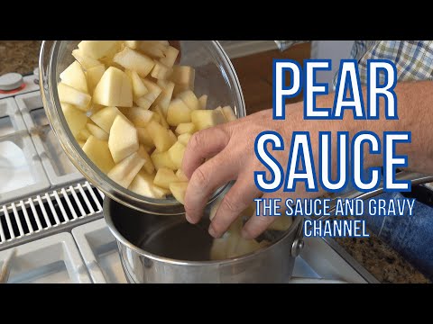 Pear Sauce