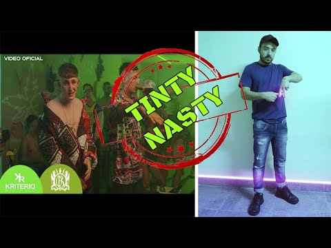 [REACCION] || L-GANTE X DILLOM  X  TINTY NASTY || (video oficial)
