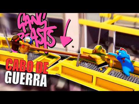 Pull the cord or we all fall Gang beasts Funny Moments