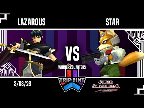 Tripoint Smash 5th Anniversary - Winners Quarters - Lazarous(Marth) Vs. Star(Fox)