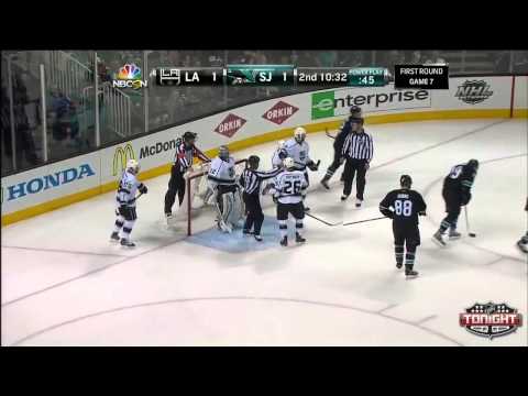 Kings vs Sharks Highlights 04 30 14