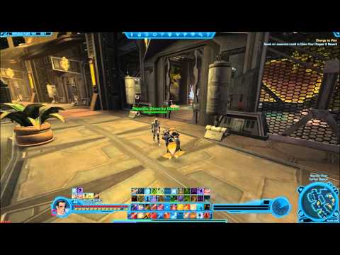 SWTOR TR Republic Fleet Class Quest - Charge to War