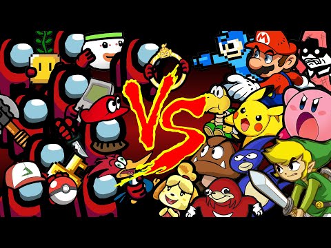 Mini Crewmate Kills Compilation #7 - Nintendo Collection