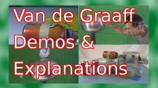 Van de Graaff Demonstrations and Explanations