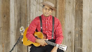 Dom Flemons "Steel Pony Blues", "He's A Lone Ranger", and "Black Woman" Live at Elderly Instruments