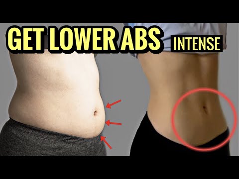 10 Min LOWER ABS Workout Intense | burn lower belly fat, NO equipment