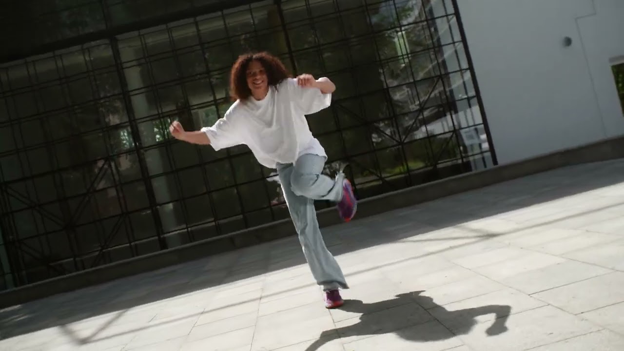 A Stylish Woman Breakdancing | Free Stock Footage - No Copyright | 4K