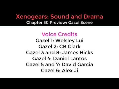 Xenogears Sound and Drama Chapter 30 Gazel scene [audio fandub]
