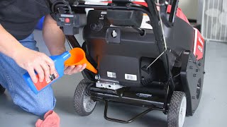 Honda HS720 Snow Blower Maintenance and Storage